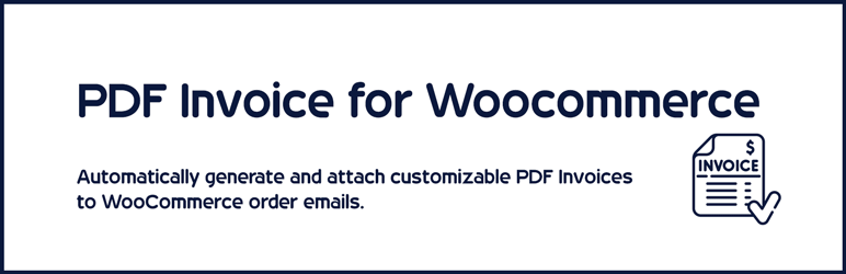 PDF Invoice for Woocommerce