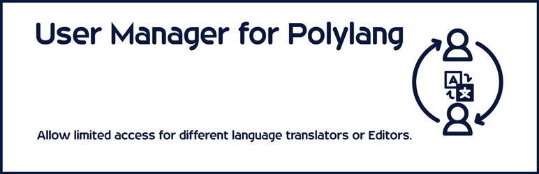 User Manager for Polylang