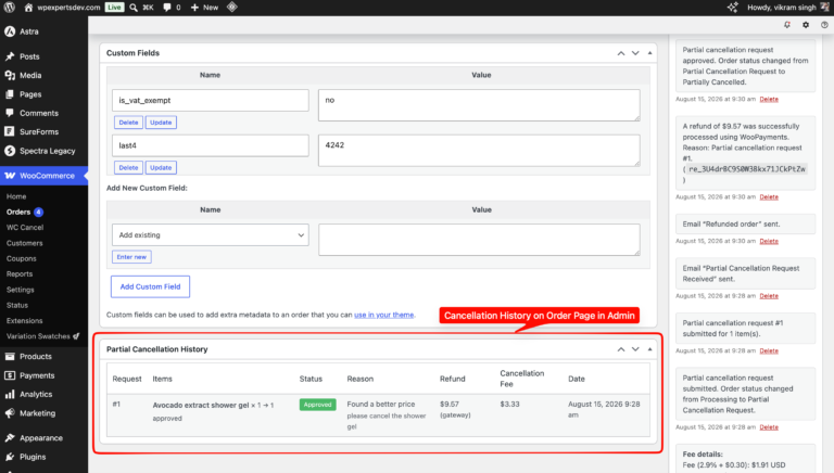 WC Cancel Order Pro, screenshot 10