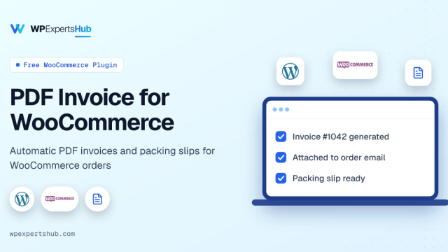 How to Attach a PDF Invoice to WooCommerce Order Emails